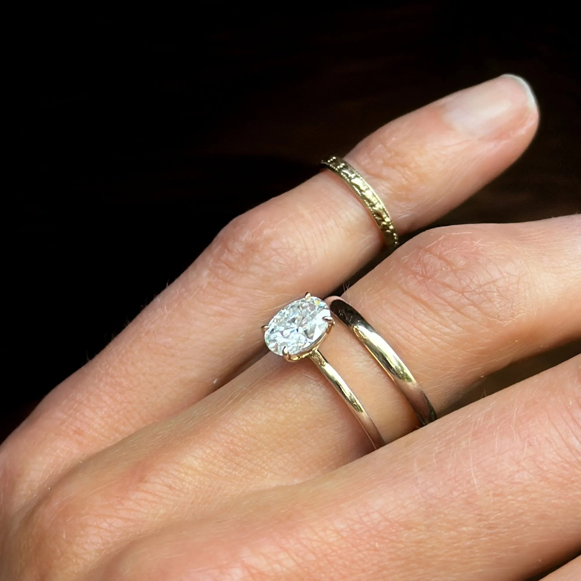 14K Yellow Gold Band | Sz 6 & 6.5
