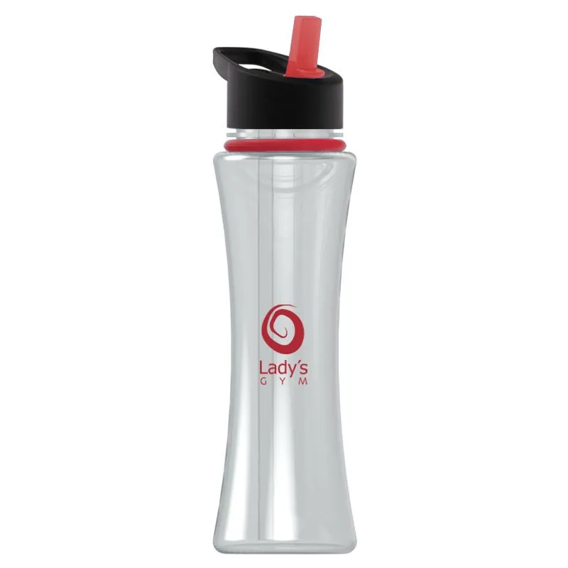 17 oz. Flip Straw Lid & Collar Bottle