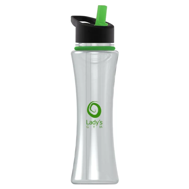 17 oz. Flip Straw Lid & Collar Bottle