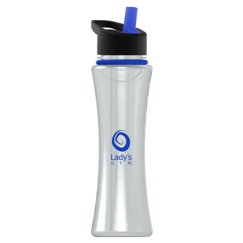 17 oz. Flip Straw Lid & Collar Bottle