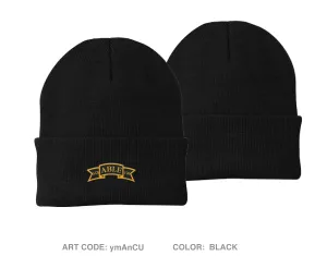 1st platoon, 2nd squad, A co, 1-36 IN Embroidered Knit Beanie - ymAnCU