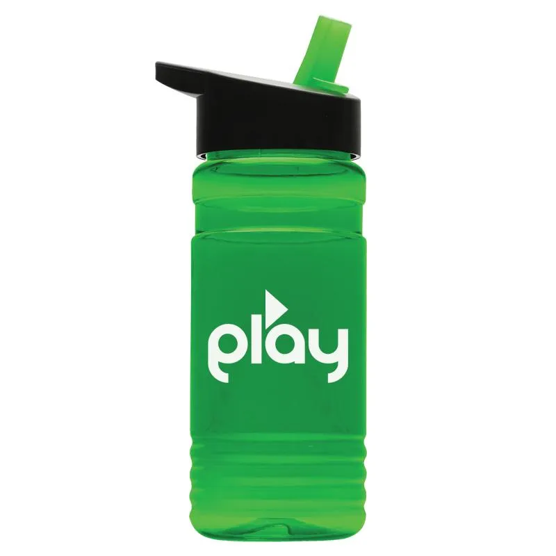 20 oz Tritan Sports Bottle w/ Flip Straw Lid