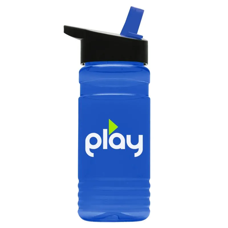20 oz Tritan Sports Bottle w/ Flip Straw Lid