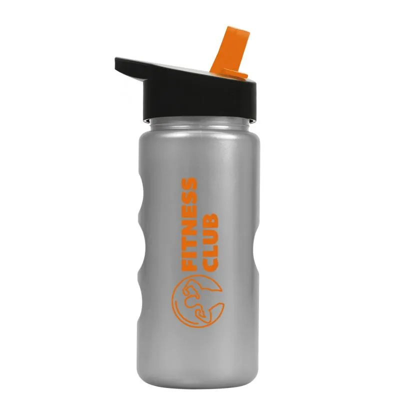 22 oz. Mini Peak Metalike Bottle -Flip Straw H