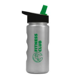 22 oz. Mini Peak Metalike Bottle -Flip Straw H
