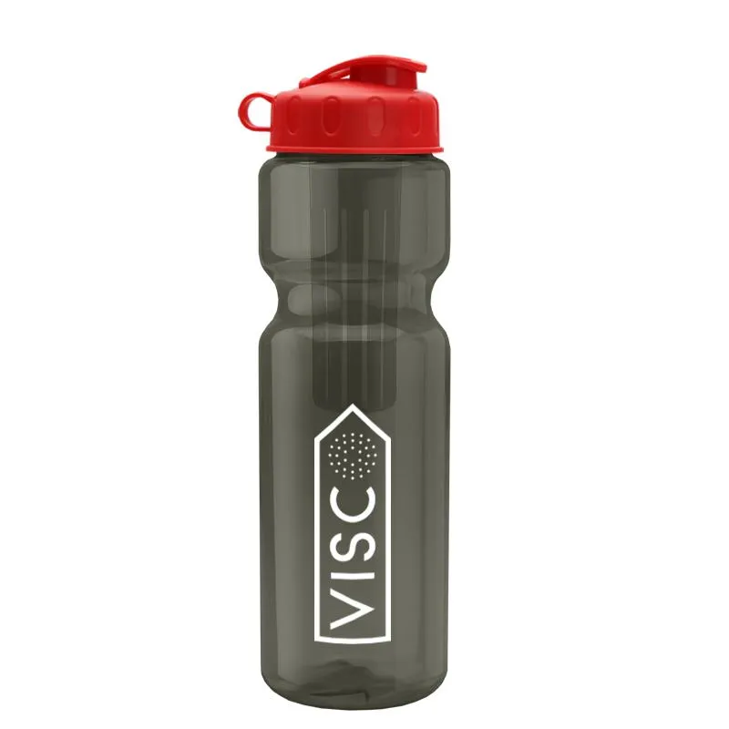 28 oz Infuser Bottle w/ Flip Lid