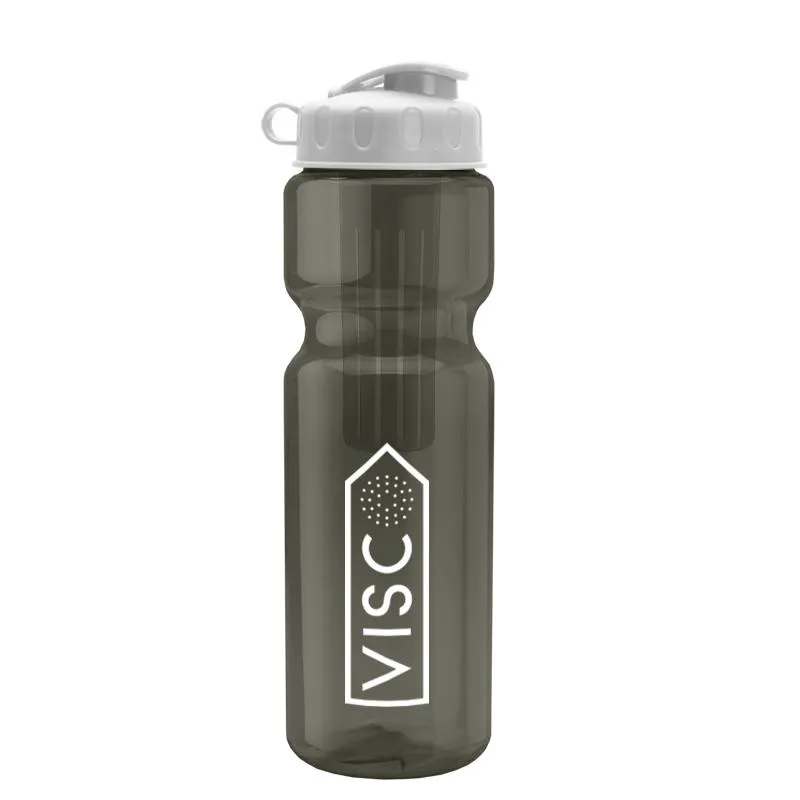 28 oz Infuser Bottle w/ Flip Lid