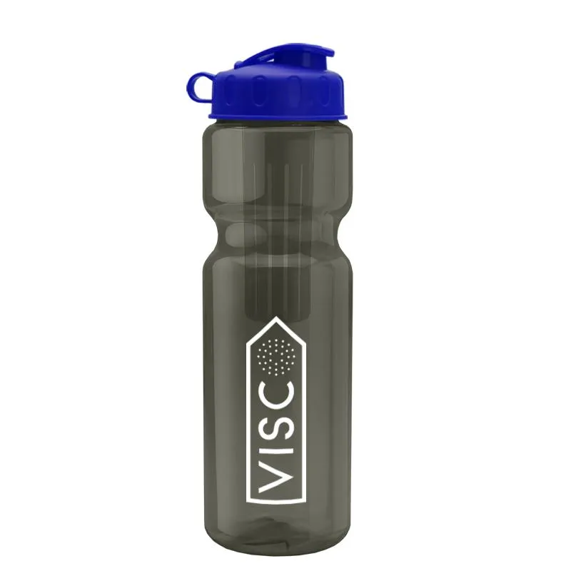 28 oz Infuser Bottle w/ Flip Lid