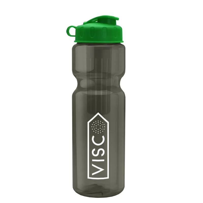 28 oz Infuser Bottle w/ Flip Lid