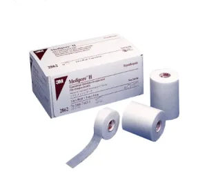 3M Medipore H 2" x 10 Yard Hypoallergenic Soft Cloth Surgical Tape, Special Pack of 3 Rolls, Item 2862