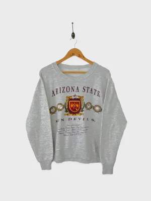 90's Arizona State Sun Devils Embroidered Vintage Sweatshirt Size 8