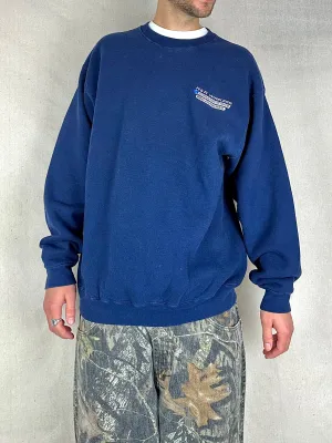 90's R&R Wireless Communications Embroidered Vintage Sweatshirt Size XL