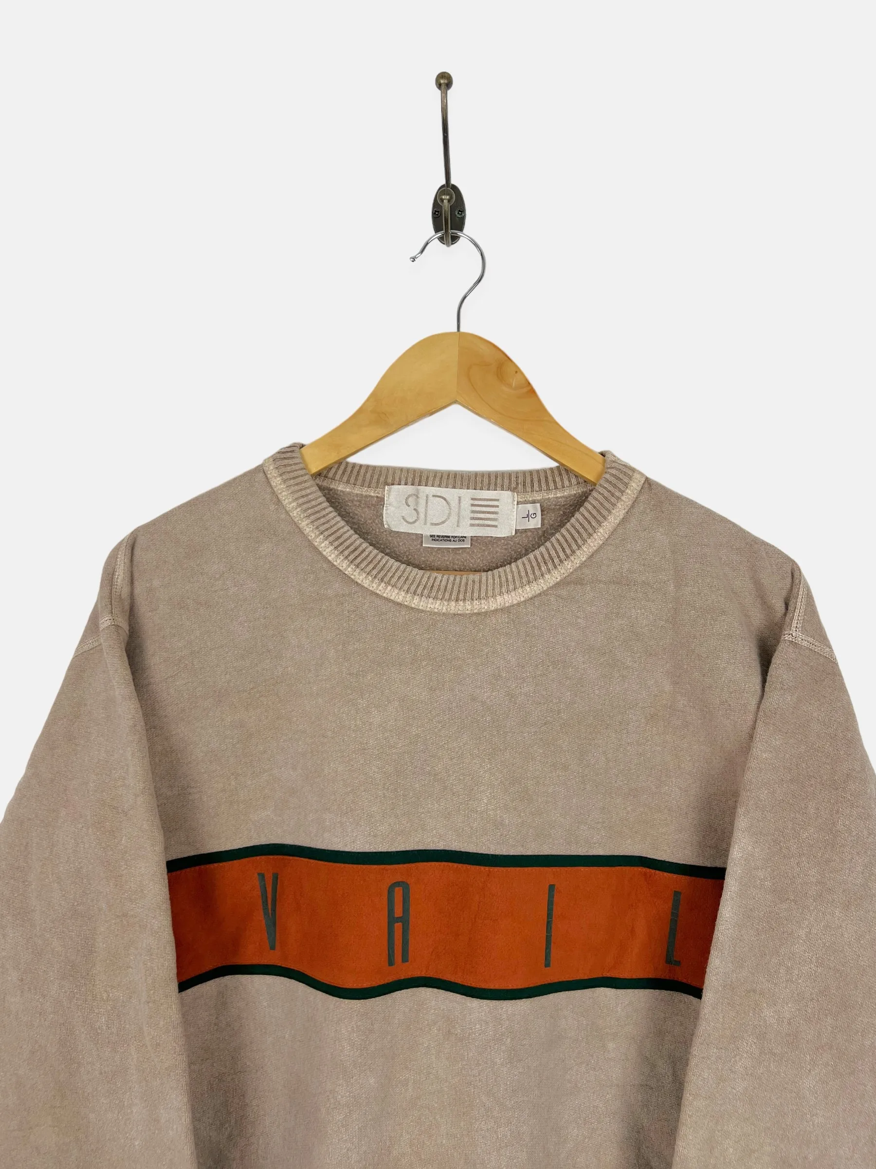 90's Vail Canada Made Embroidered Vintage Sweatshirt Size XL