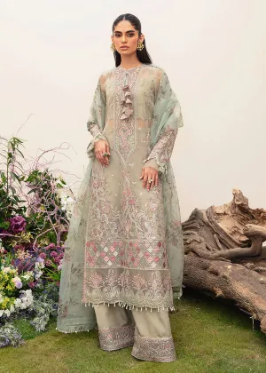AFROZEH | La Fuchsia'23 - Luxury Chiffon | MAVI | ALF-V1-04
