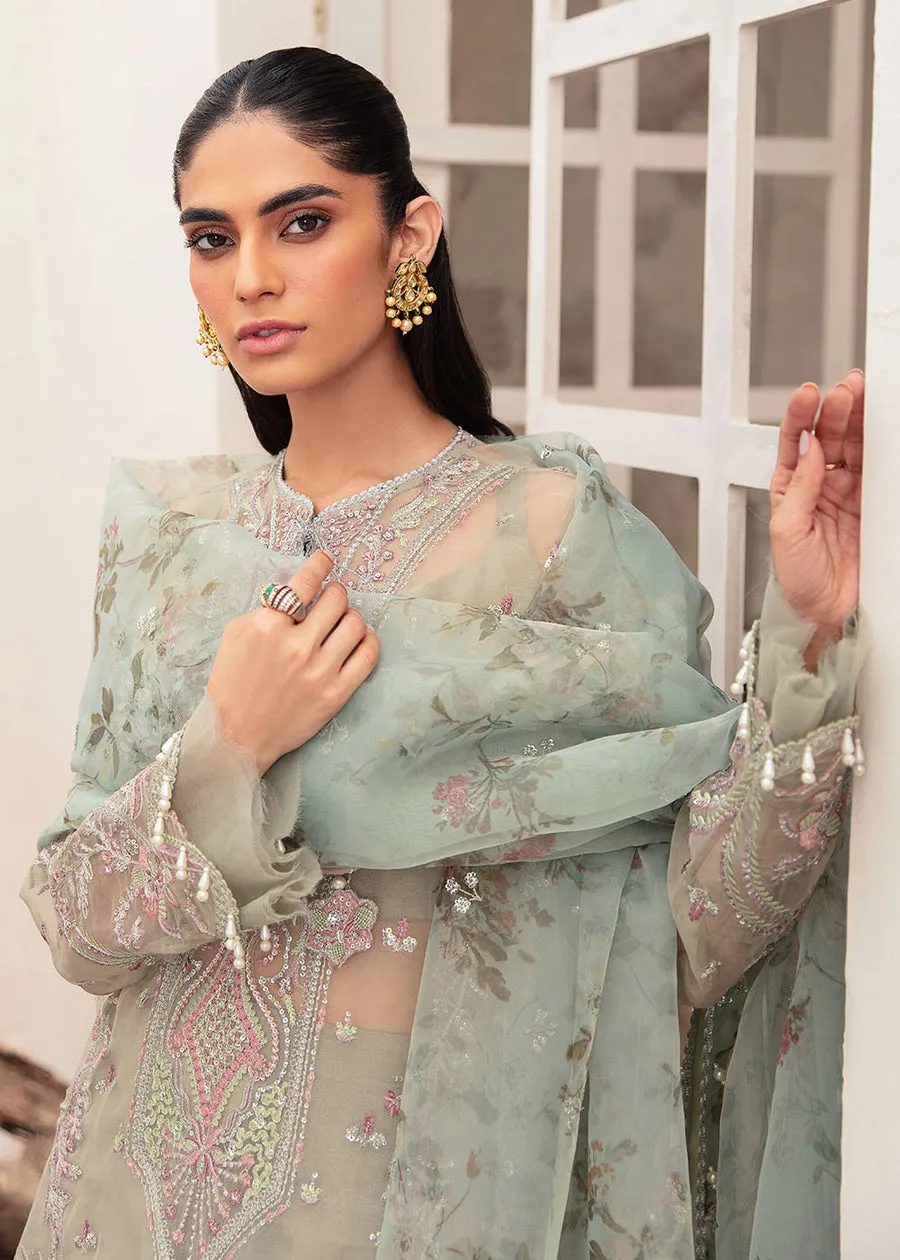 AFROZEH | La Fuchsia'23 - Luxury Chiffon | MAVI | ALF-V1-04