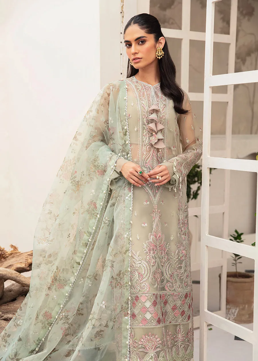 AFROZEH | La Fuchsia'23 - Luxury Chiffon | MAVI | ALF-V1-04