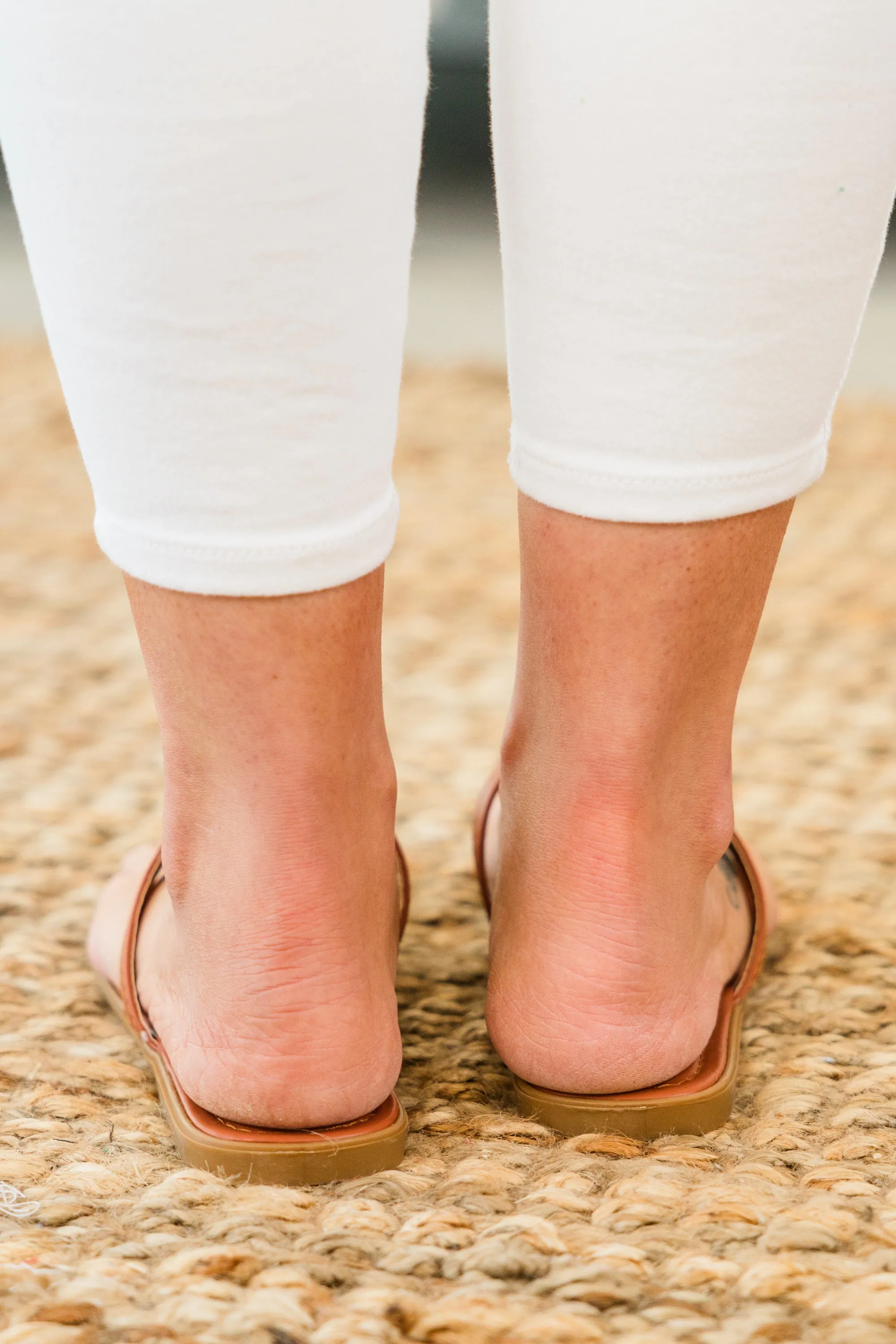 All I Can See Sandals, Tan