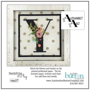 Alphabet Y Perforated Paper Kit