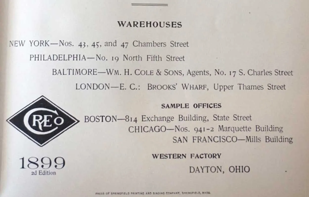 American Book: Russell & Erwin Mfg. Co. Catalogue of Hardware, Volume IX