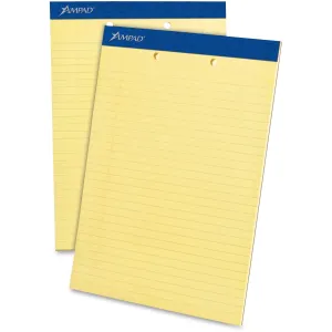 Ampad Perforated Ruled Pads - Letter