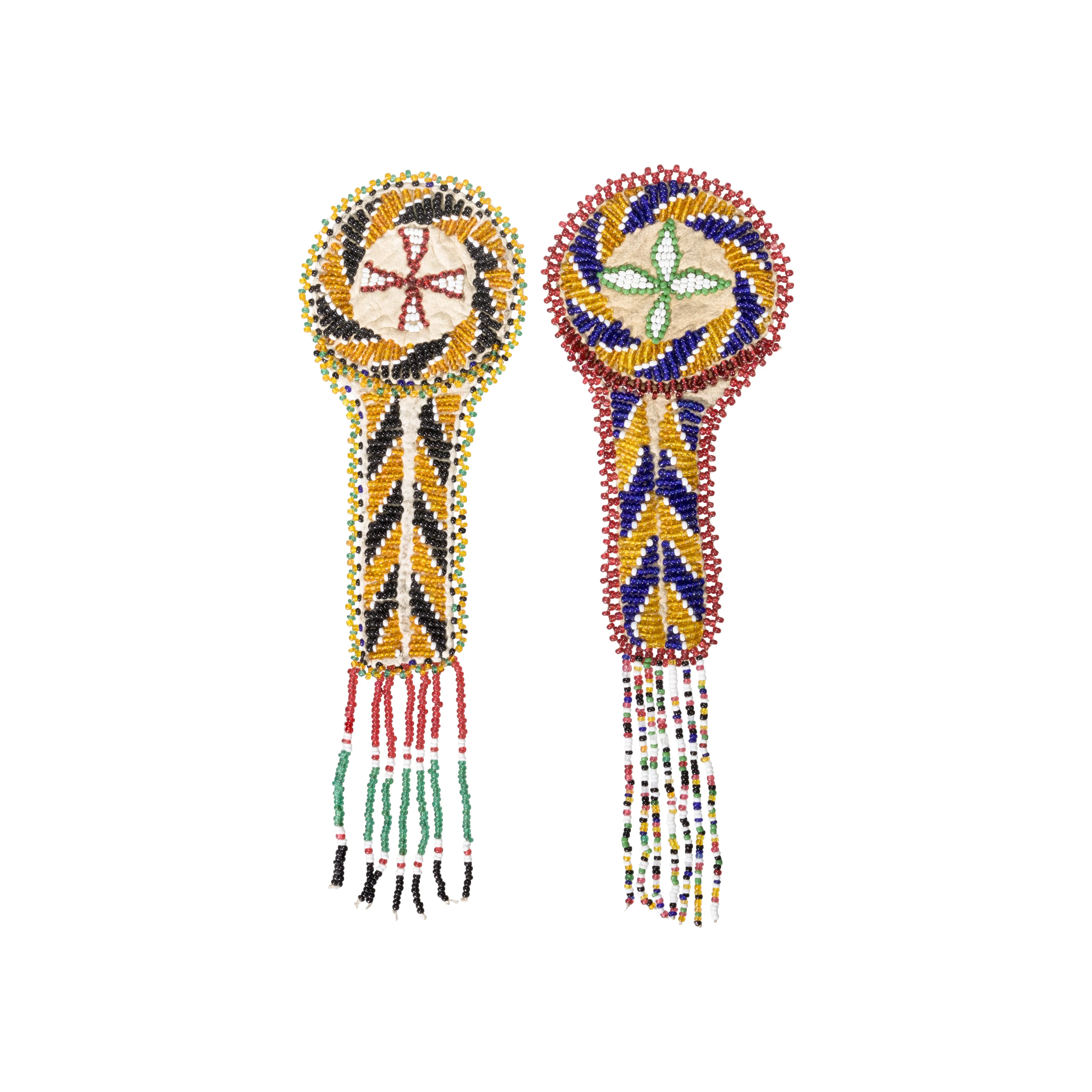 Apache Beaded Watch Fob Cases