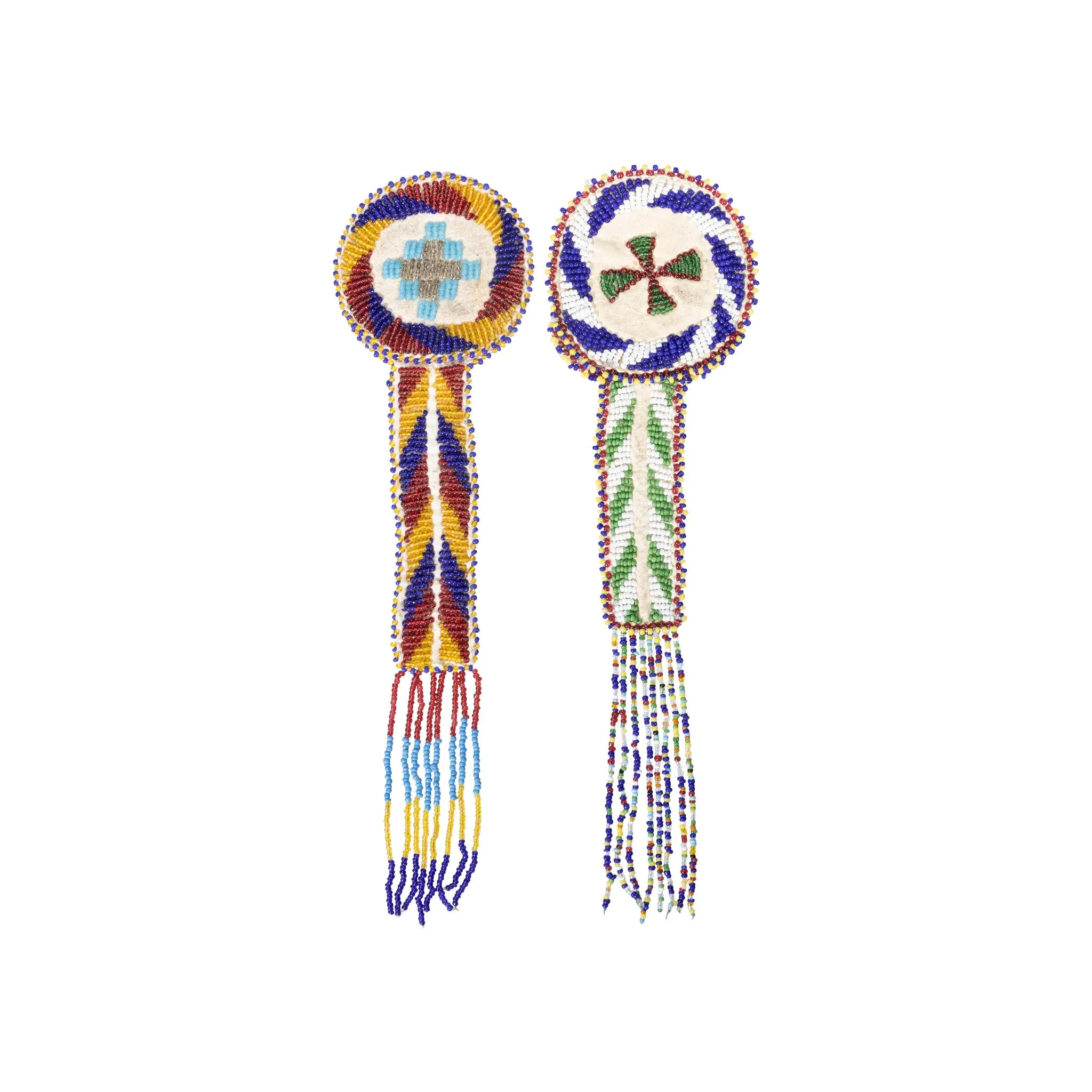 Apache Beaded Watch Fob Cases