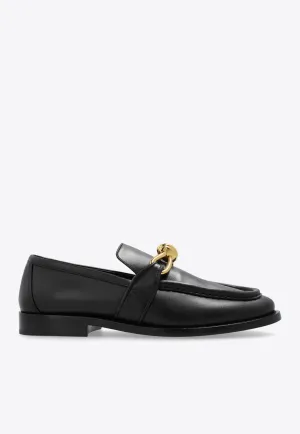Astaire Knotted Leather Loafers