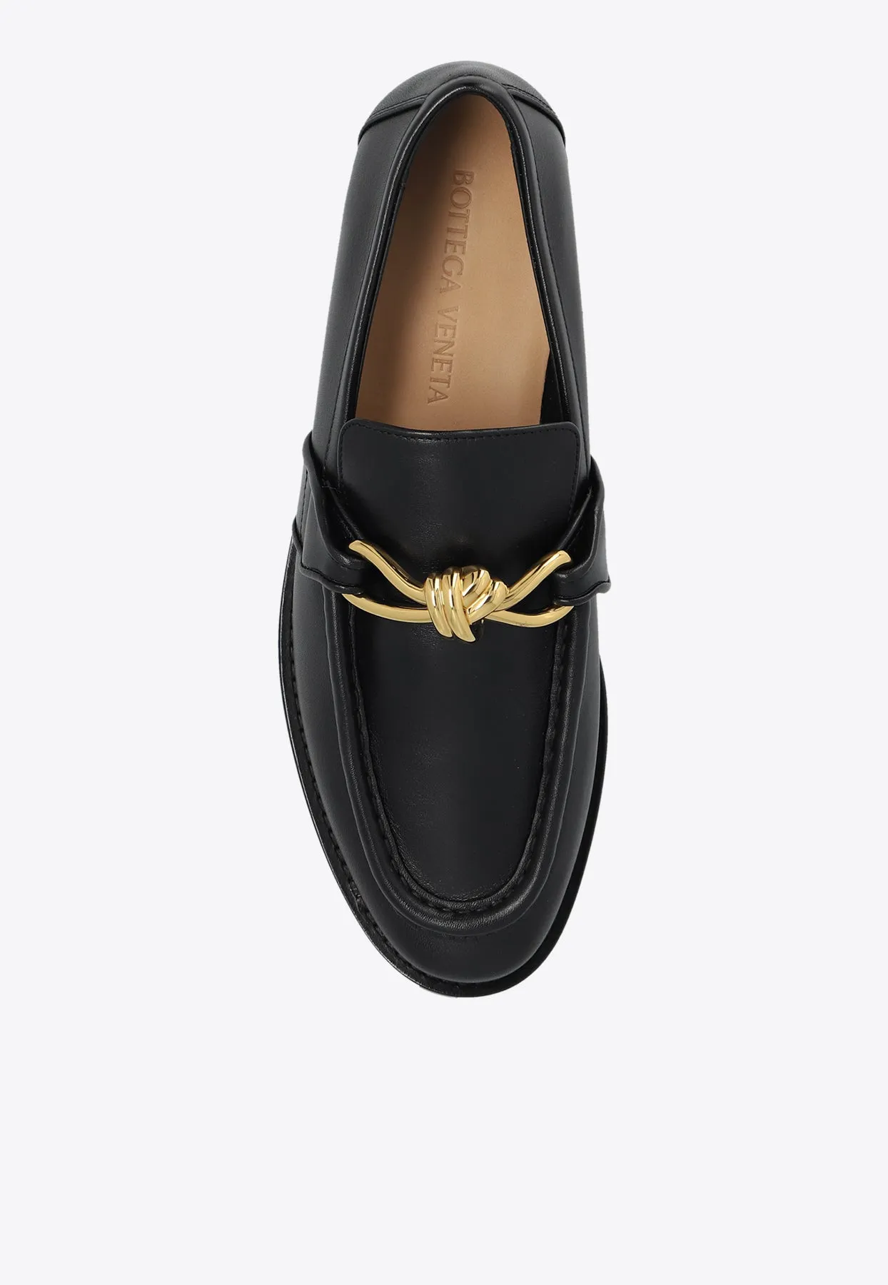 Astaire Knotted Leather Loafers
