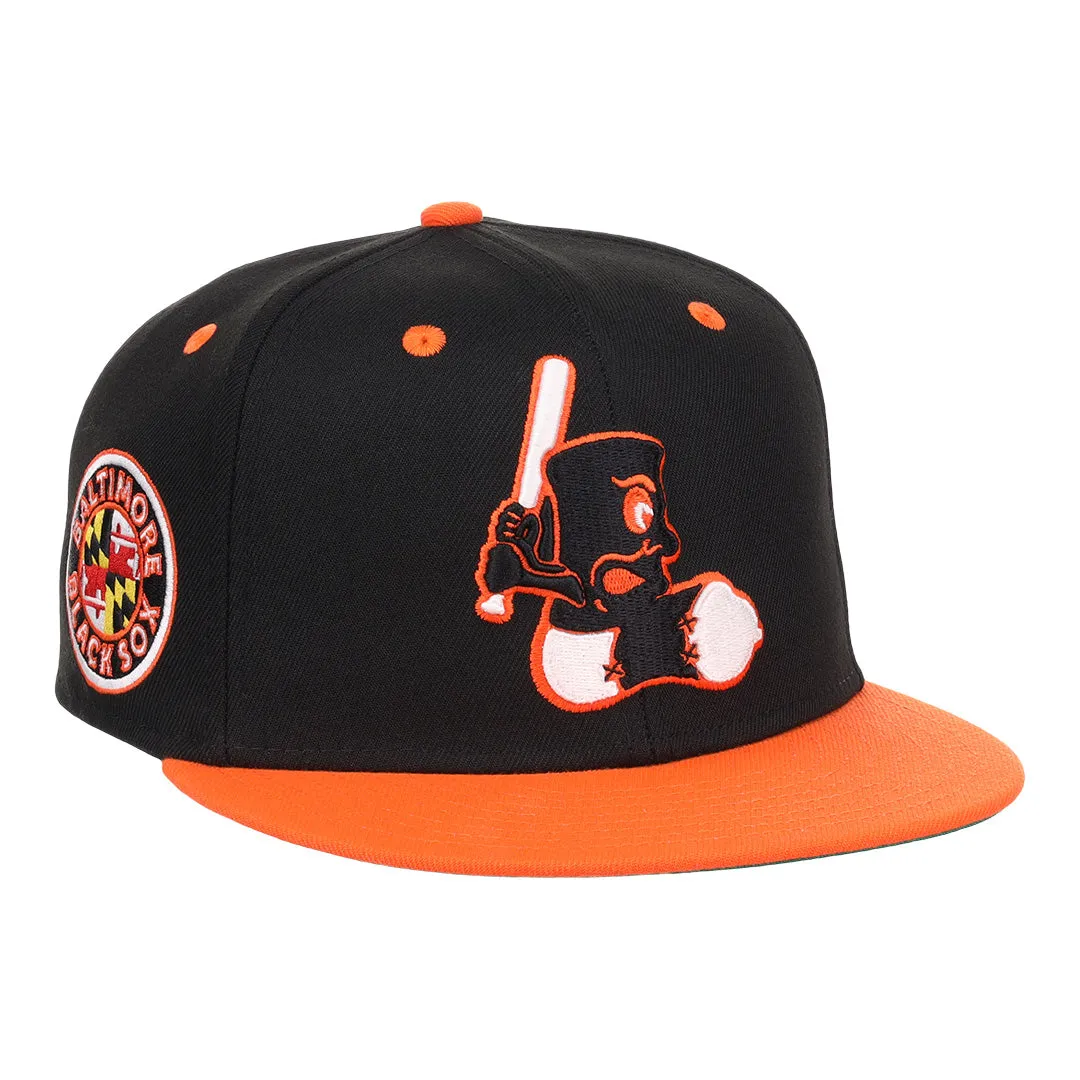 Baltimore Black Sox NLB Flip Fitted Ballcap
