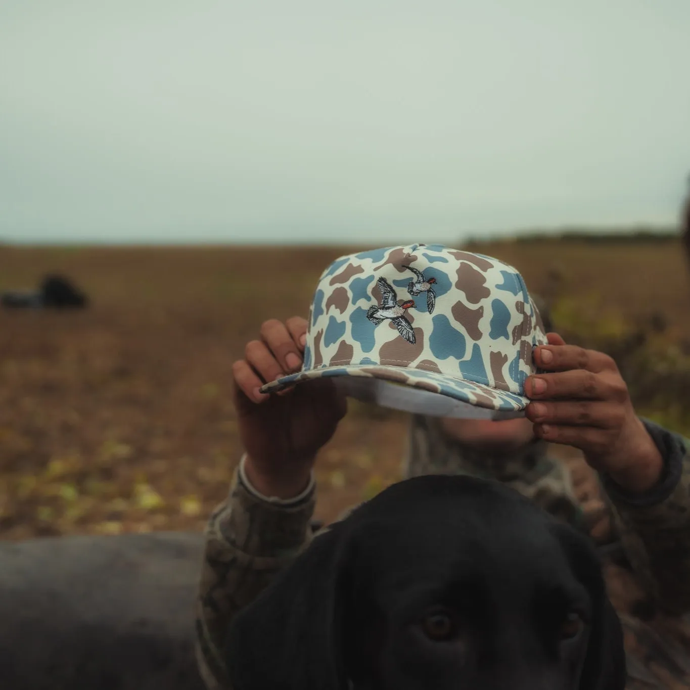 Banking Teal Embroidered Hat
