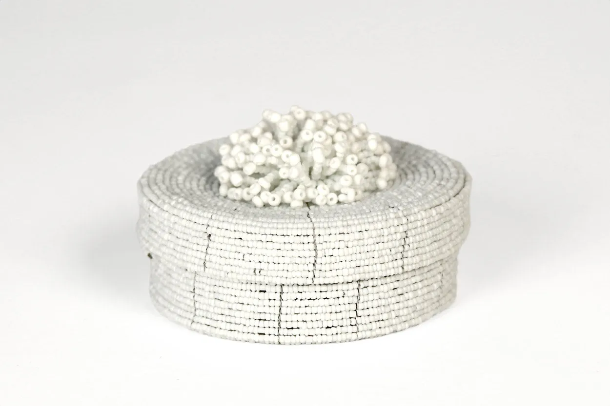 Beaded Coaster Set