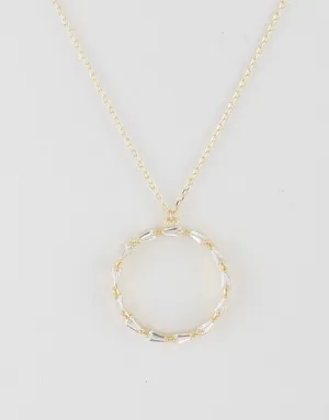 Beaded garland necklace