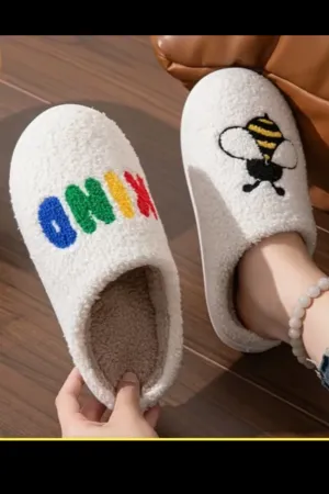 Bee Kind Slippers