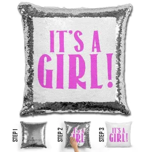 Best Gender Reveal Surprise Magic Sequin Pillow