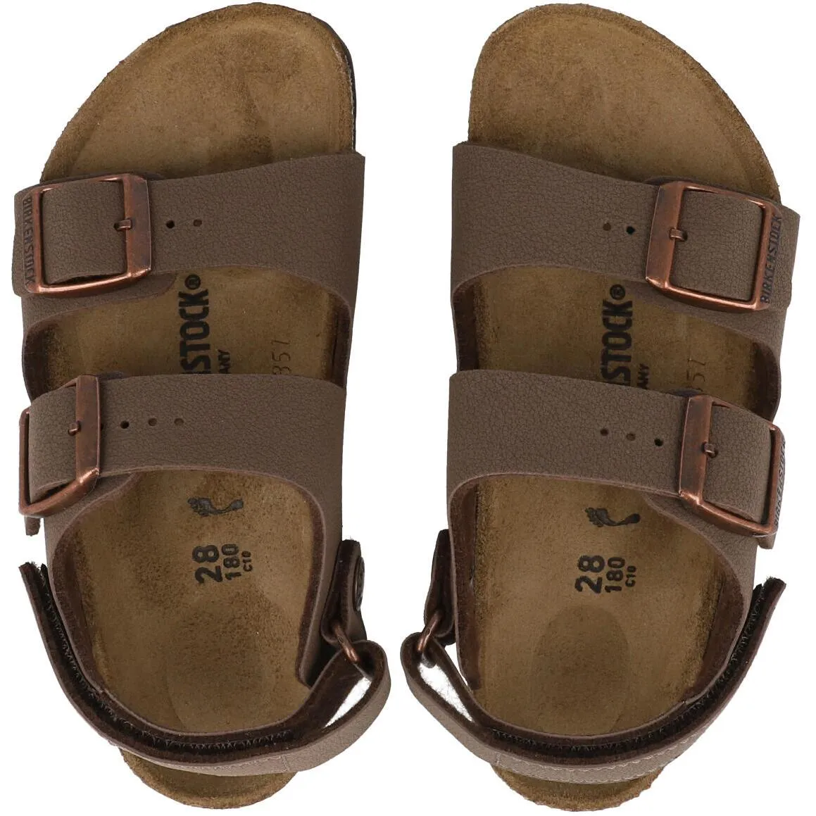 Birkenstock Milano Mocca Kids Sandals