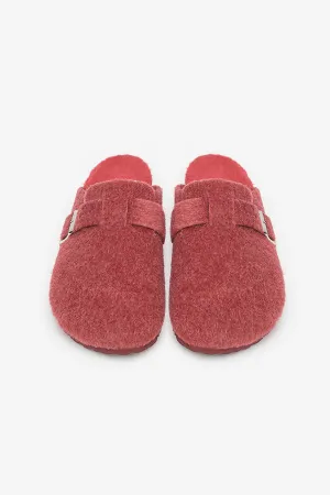 Bloom Red Slippers