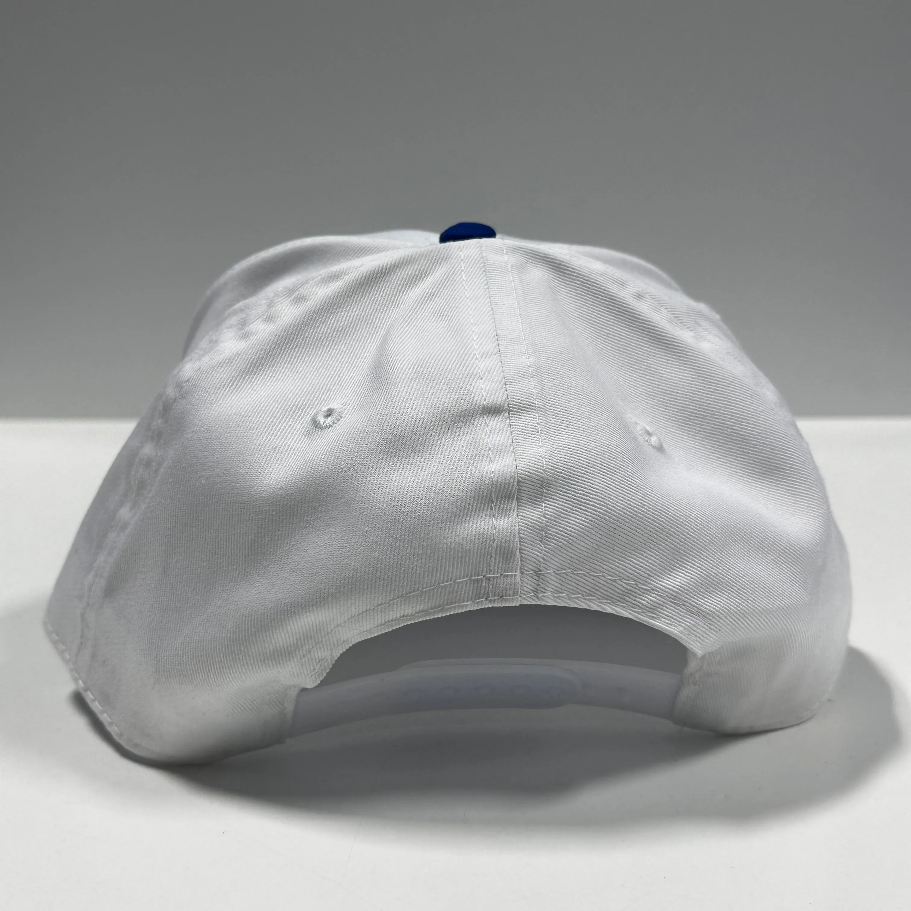 Blue Jay Creightzn University White Crown Blue Brim Custom Embroidery