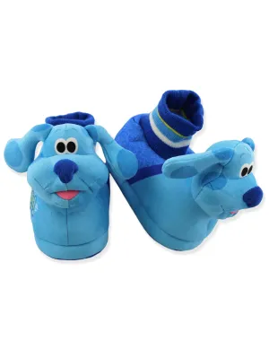 Blue's Clues & You Blue Plush 3D Sock Top Slippers