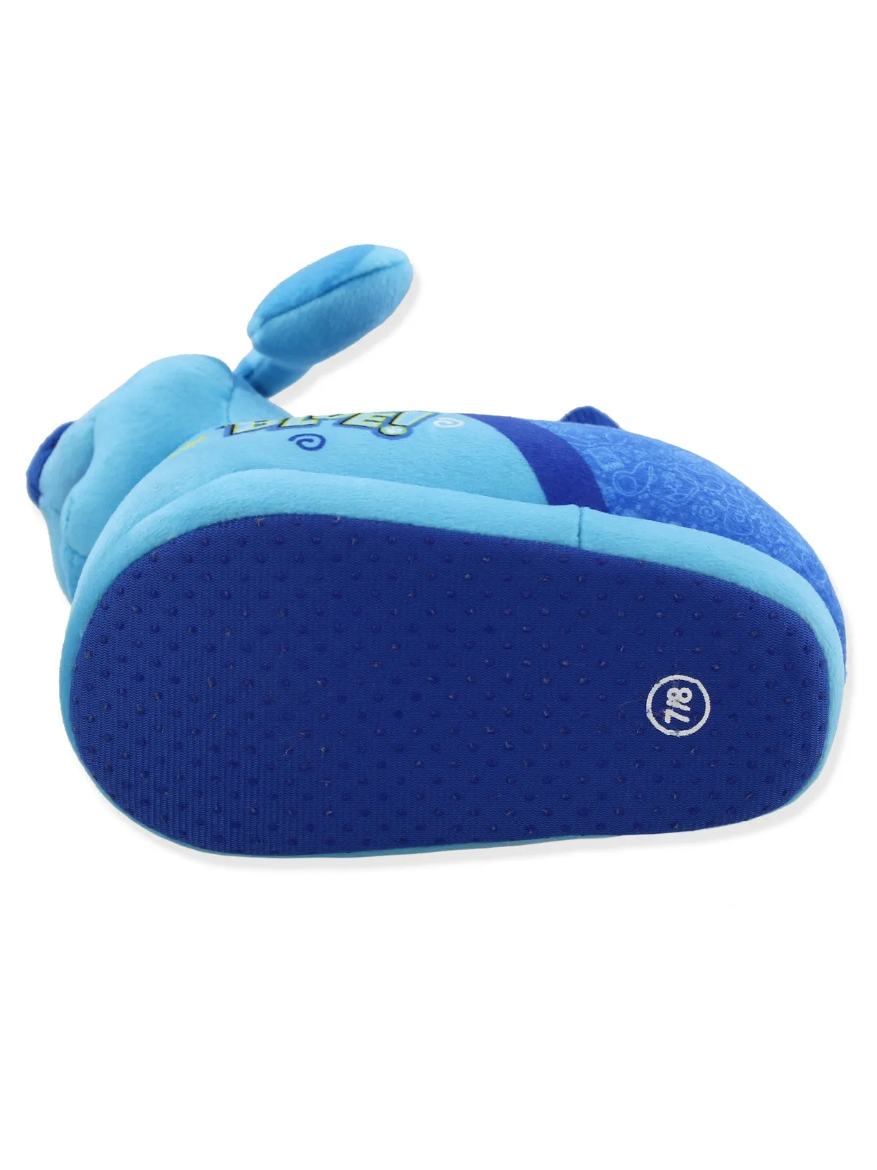Blue's Clues & You Blue Plush 3D Sock Top Slippers