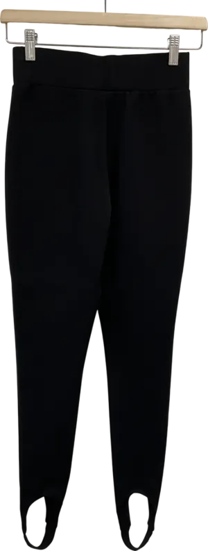 BOA Black Sculpting Leggings With Ankle Strap UK XS