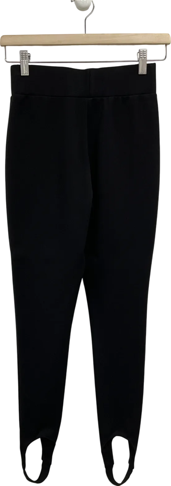 BOA Black Sculpting Leggings With Ankle Strap UK XS