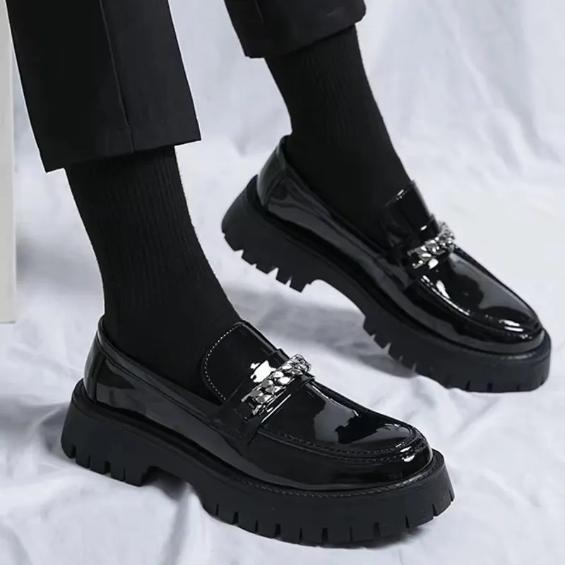 British Style Men Wedding Leather Shoes