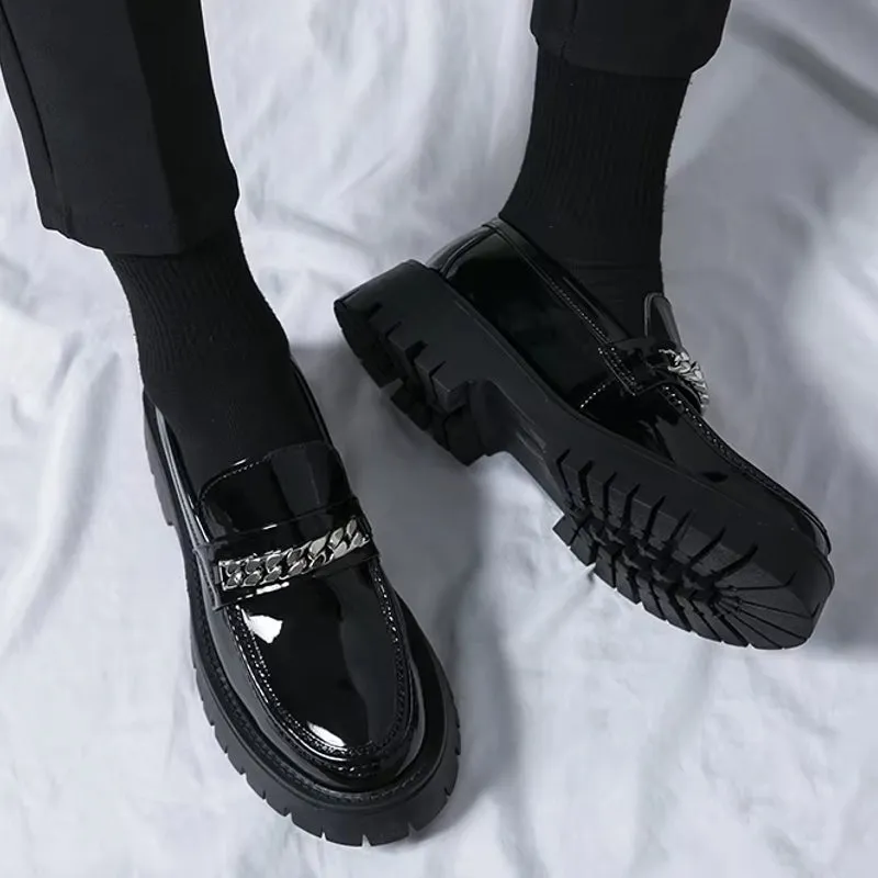British Style Men Wedding Leather Shoes