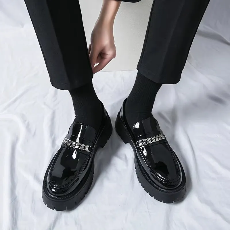 British Style Men Wedding Leather Shoes