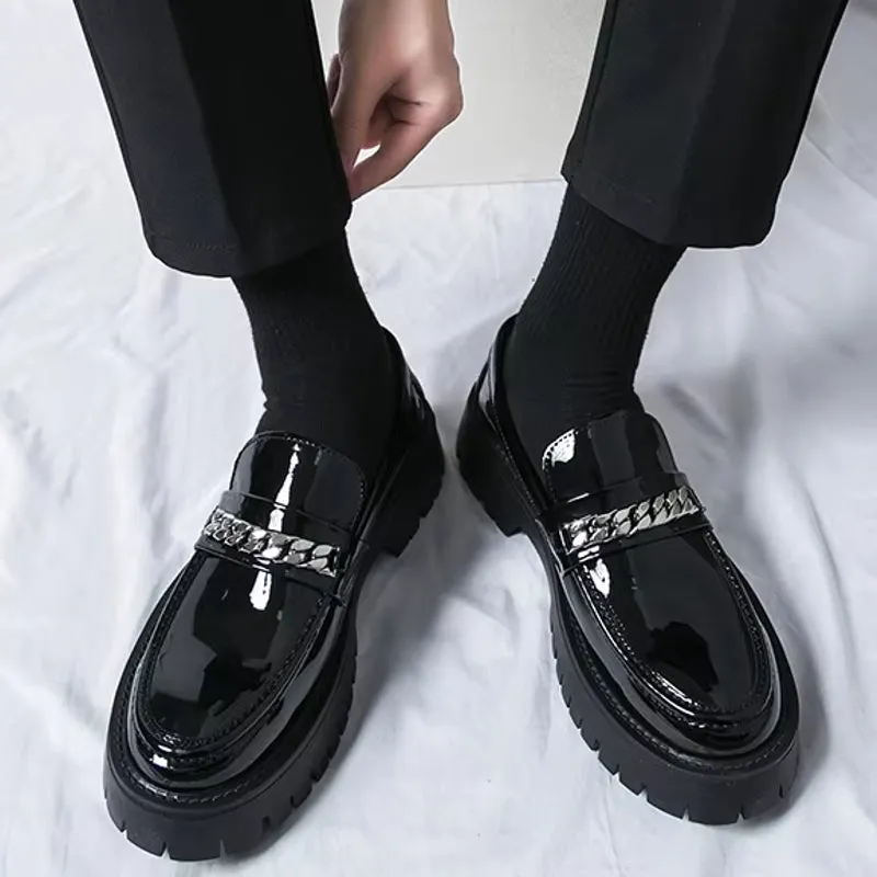 British Style Men Wedding Leather Shoes