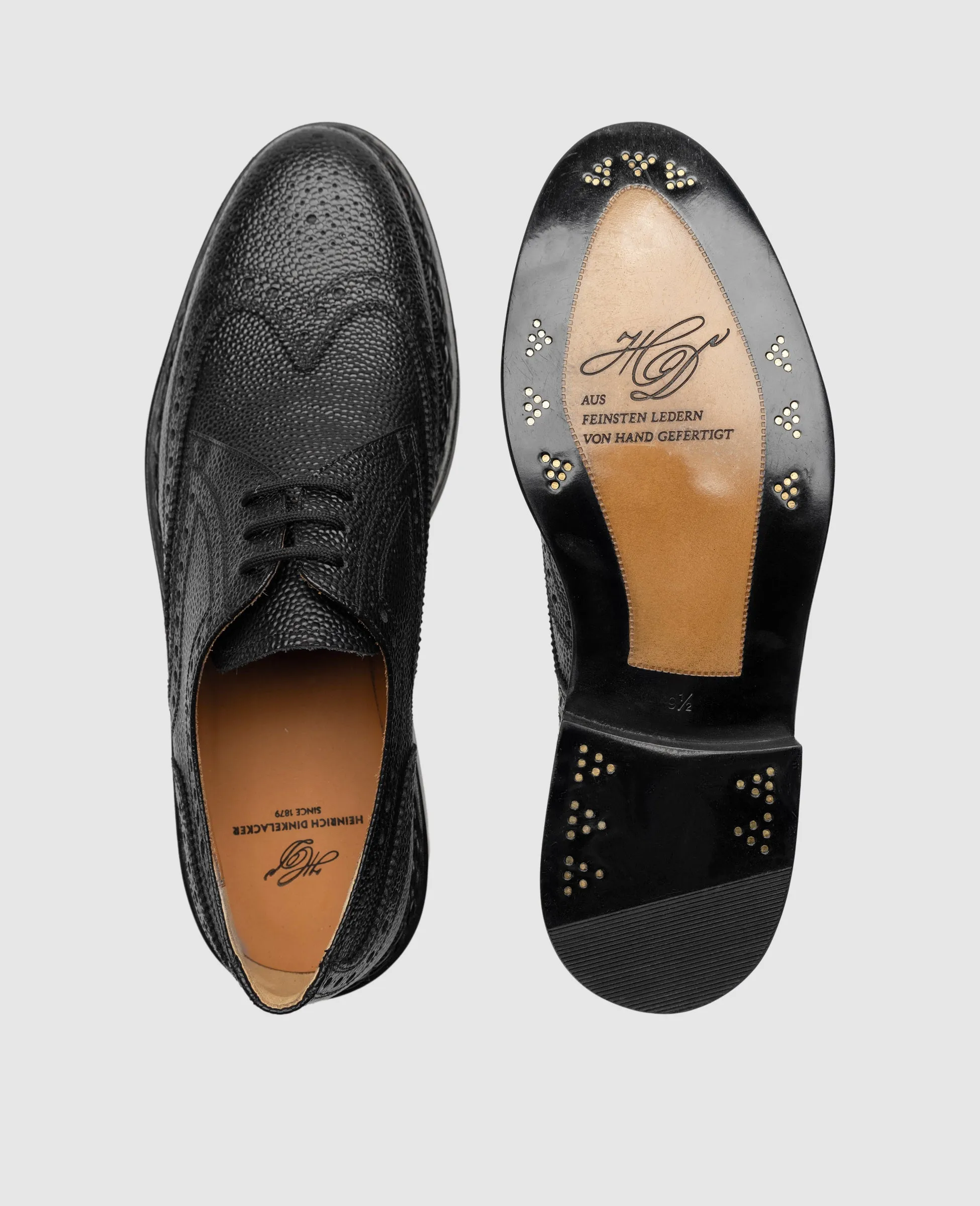 Buda Full Brogue SG - Schwarz