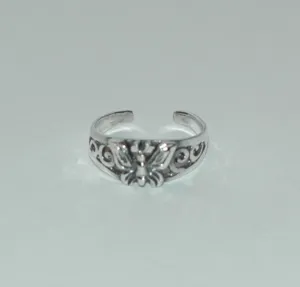 Butterfly Toe Ring