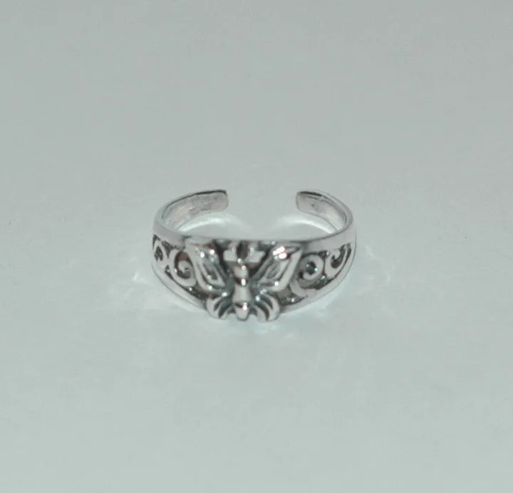 Butterfly Toe Ring