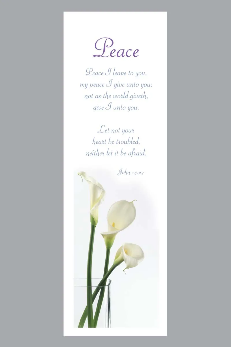 Calla Lily Bookmark - ST7510-BM