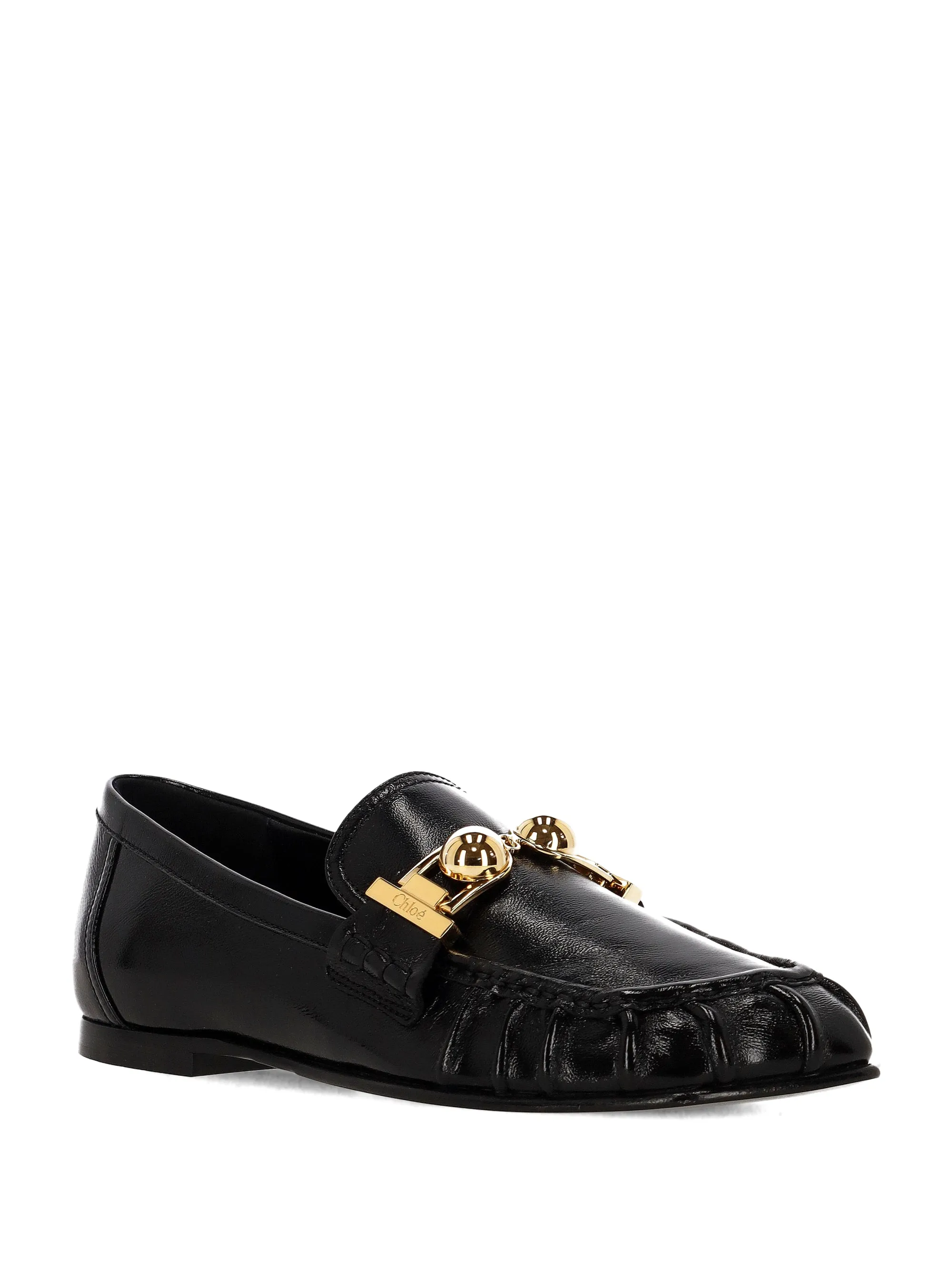 Chloè Miles Metallic Detail Loafers